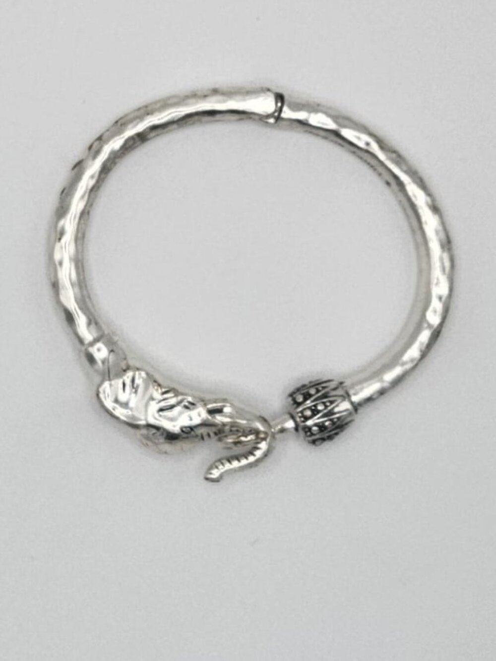 Lucky Brand Elephant Head Hinged Cuff Bracelet-NWOT